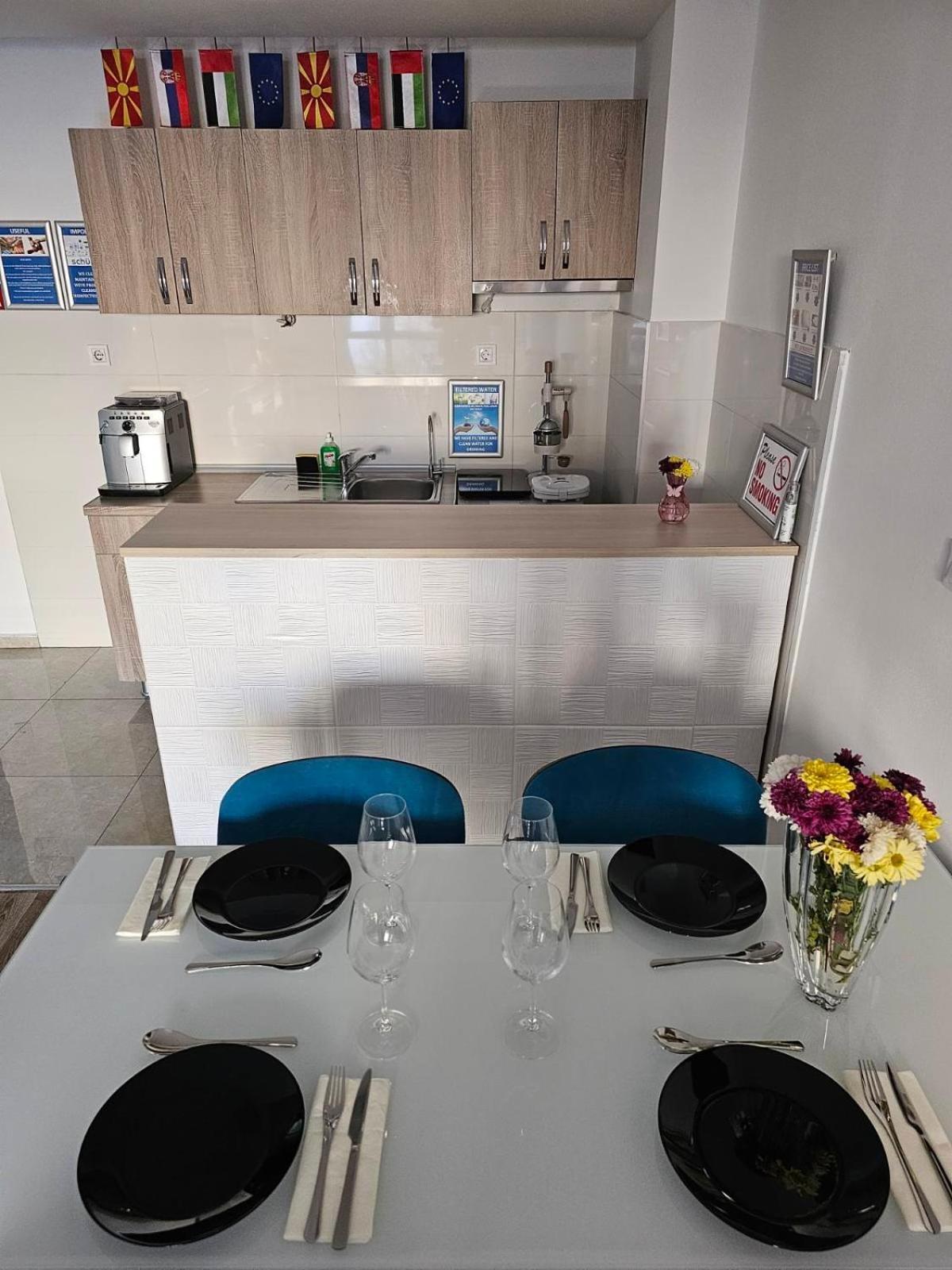 Eva'S Premium Apartments Skopje Eksteriør bilde